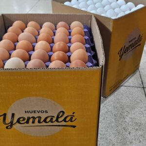 Cajón de 6 maples Huevos Yemalá